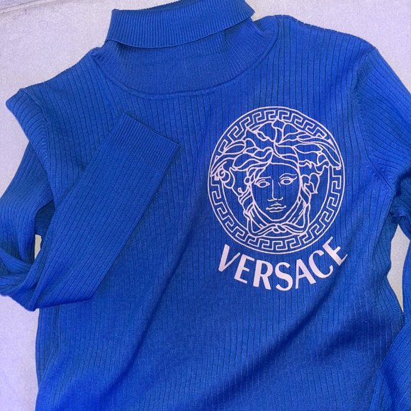 Blue Turtleneck - Picture 3 of 7